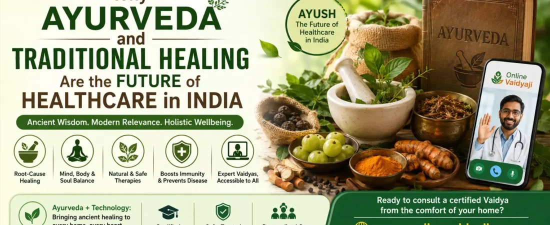 Why Ayurveda and Traditional Healing Are the Future of Healthcare in India