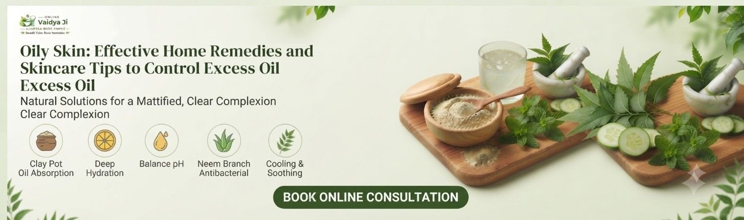 Oily Skin: Effective Home Remedies and Skincare Tips to Control Excess Oil
