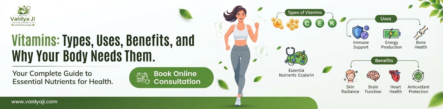 Vitamins Types, Uses, Benefits, and Why Your Body Needs Them