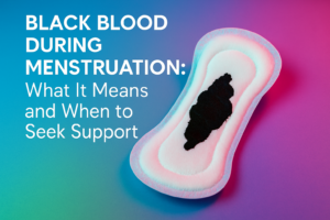 What Does Black Period Blood Mean
