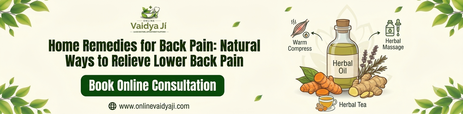 Home Remedies for Back Pain Natural Ways to Relieve Lower Back Pain